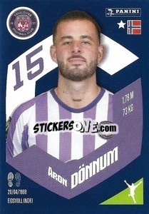 Figurina Aron Dønnum - Foot 2023-2024
 n. 438 - Panini