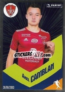 Sticker Axel Camblan (Le Talent) - Foot 2023-2024
 n. 23 - Panini