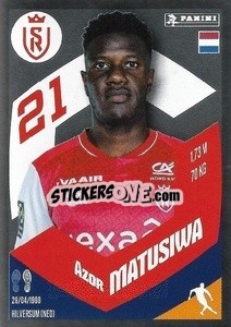 Cromo Azor Matusiwa (Le Génie) - Foot 2023-2024
 n. 366 - Panini