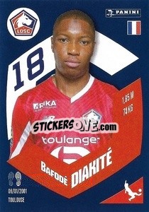 Sticker Bafodé Diakité - Foot 2023-2024
 n. 115 - Panini
