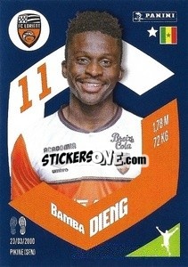 Sticker Bamba Dieng - Foot 2023-2024
 n. 148 - Panini