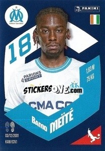 Cromo Bamo Meïté - Foot 2023-2024
 n. 197 - Panini