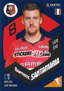 Figurina Baptiste Santamaria - Foot 2023-2024
 n. 391 - Panini