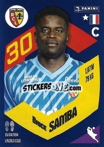 Cromo Brice Samba - Foot 2023-2024
 n. 91 - Panini