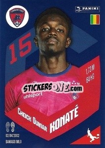 Figurina Cheick Oumar Konaté - Foot 2023-2024
 n. 50 - Panini