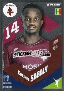 Cromo Cheikh Sabaly (L'As) - Foot 2023-2024
 n. 229 - Panini