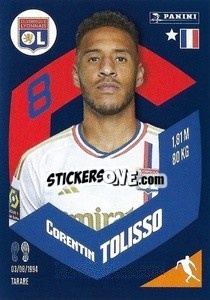 Figurina Corentin Tolisso - Foot 2023-2024
 n. 180 - Panini
