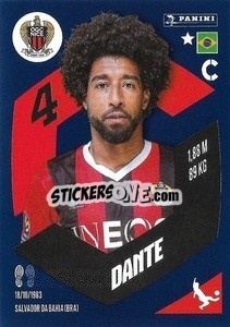 Sticker Dante - Foot 2023-2024
 n. 317 - Panini