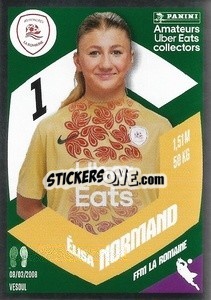 Sticker Élisa Normand (FC FFM La Romaine) - Foot 2023-2024
 n. UE02 - Panini