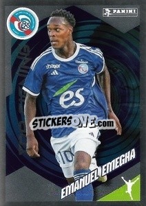 Cromo Emanuel Emegha (Strasbourg) - Foot 2023-2024
 n. 450 - Panini