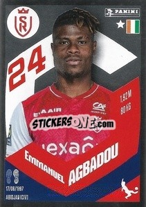 Cromo Emmanuel Agbadou (Le Roc) - Foot 2023-2024
 n. 360 - Panini