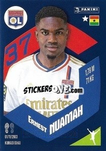 Cromo Ernest Nuamah - Foot 2023-2024
 n. 185 - Panini