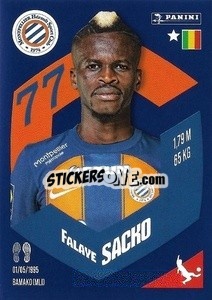 Sticker Falaye Sacko - Foot 2023-2024
 n. 262 - Panini