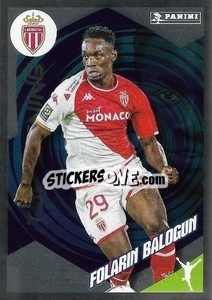 Figurina Folarin Balogun (Monaco) - Foot 2023-2024
 n. 304 - Panini