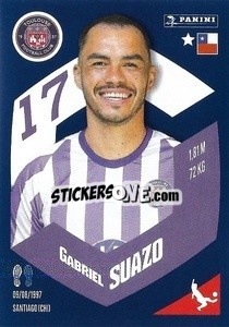 Figurina Gabriel Suazo - Foot 2023-2024
 n. 429 - Panini