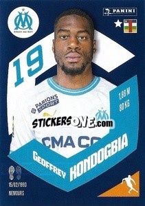 Sticker Geoffrey Kondogbia - Foot 2023-2024
 n. 199 - Panini