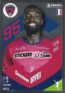 Figurina Grejohn Kyei (L'As) - Foot 2023-2024
 n. 63 - Panini