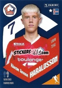 Cromo Hákon Arnar Haraldsson - Foot 2023-2024
 n. 122 - Panini