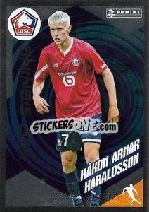Cromo Hákon Arnar Haraldsson (Lille) - Foot 2023-2024
 n. 161 - Panini