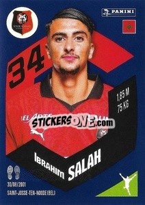 Cromo Ibrahim Salah - Foot 2023-2024
 n. 394 - Panini