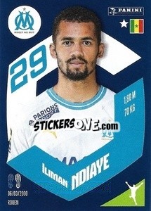 Cromo Iliman Ndiaye - Foot 2023-2024
 n. 205 - Panini
