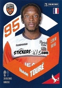 Sticker Isaak Touré - Foot 2023-2024
 n. 141 - Panini