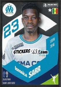 Sticker Ismaïla Sarr (L'As) - Foot 2023-2024
 n. 206 - Panini