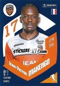 Figurina Jean-Victor Makengo - Foot 2023-2024
 n. 146 - Panini