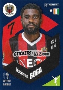Figurina Jérémie Boga - Foot 2023-2024
 n. 326 - Panini