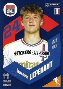 Cromo Johann Lepenant - Foot 2023-2024
 n. 178 - Panini