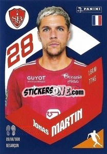 Cromo Jonas Martin - Foot 2023-2024
 n. 36 - Panini