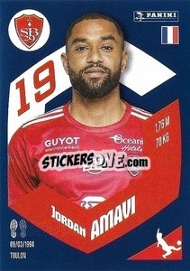 Sticker Jordan Amavi - Foot 2023-2024
 n. 26 - Panini