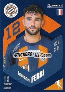 Figurina Jordan Ferri - Foot 2023-2024
 n. 267 - Panini