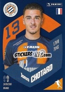 Sticker Joris Chotard - Foot 2023-2024
 n. 266 - Panini