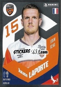 Sticker Julien Laporte (Le Roc) - Foot 2023-2024
 n. 137 - Panini