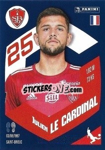 Cromo Julien Le Cardinal - Foot 2023-2024
 n. 30 - Panini