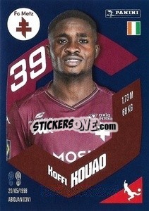 Cromo Koffi Kouao - Foot 2023-2024
 n. 217 - Panini