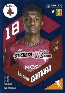Cromo Lamine Camara - Foot 2023-2024
 n. 221 - Panini