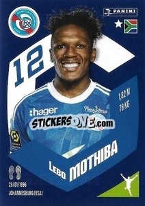 Figurina Lebo Mothiba - Foot 2023-2024
 n. 417 - Panini