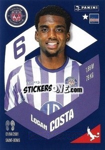Cromo Logan Costa - Foot 2023-2024
 n. 425 - Panini
