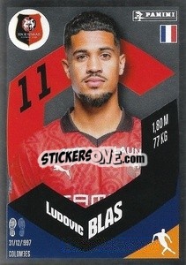 Sticker Ludovic Blas (Le Génie) - Foot 2023-2024
 n. 386 - Panini