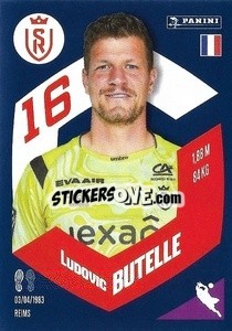 Figurina Ludovic Butelle - Foot 2023-2024
 n. 357 - Panini