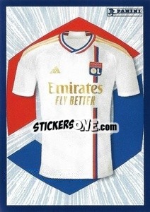 Cromo Maillot Domicile - Foot 2023-2024
 n. 166 - Panini