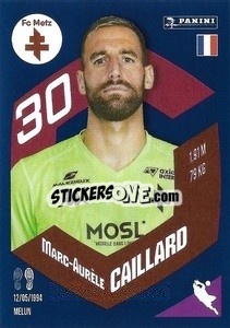 Sticker Marc-Aurèle Caillard - Foot 2023-2024
 n. 212 - Panini