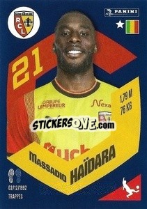 Sticker Massadio Haïdara - Foot 2023-2024
 n. 96 - Panini