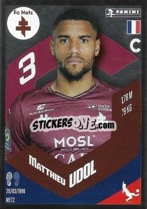 Figurina Matthieu Udol (Le Roc) - Foot 2023-2024
 n. 219 - Panini