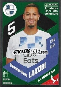 Sticker Mohamed-Amine Laazibi (AS Neudorf 1925) - Foot 2023-2024
 n. UE10 - Panini