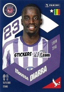 Cromo Moussa Diarra - Foot 2023-2024
 n. 427 - Panini