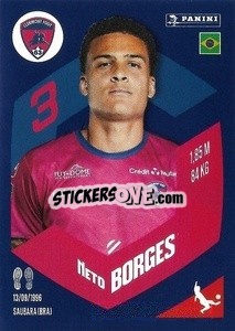 Cromo Neto Borges - Foot 2023-2024
 n. 48 - Panini