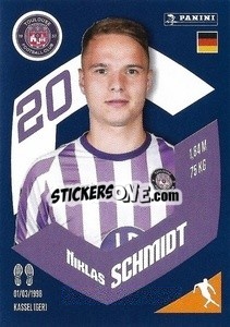 Figurina Niklas Schmidt - Foot 2023-2024
 n. 433 - Panini